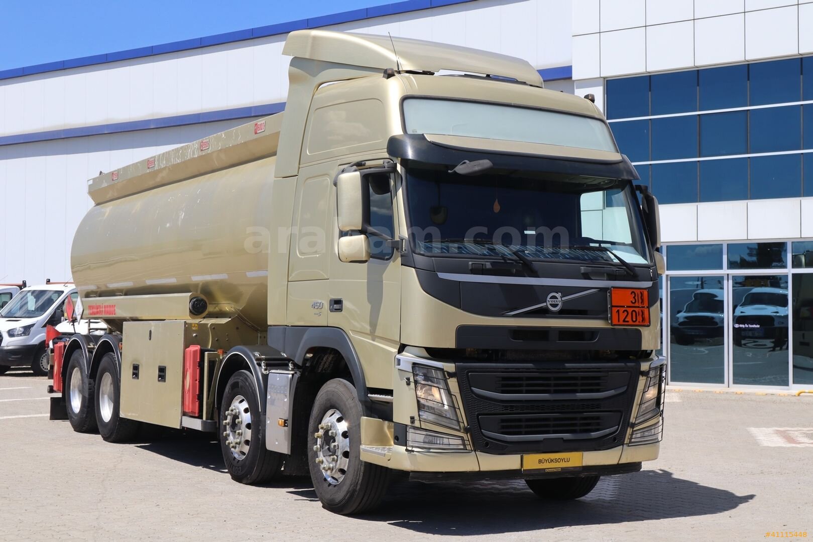BÜYÜKSOYLU FİLO/2015 VOLVO FM 450 25 TON ALÜMİNYUM YAKIT TANKERİ