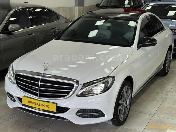 İLK SAHİP 2015 MERCEDES-BENZ C200D EXCLUSİVE DİZEL OTOMATİK
