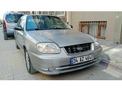 Sahibinden Hyundai Accent 1.3 Admire 2004 Model  255.500 km Gri (metalik)