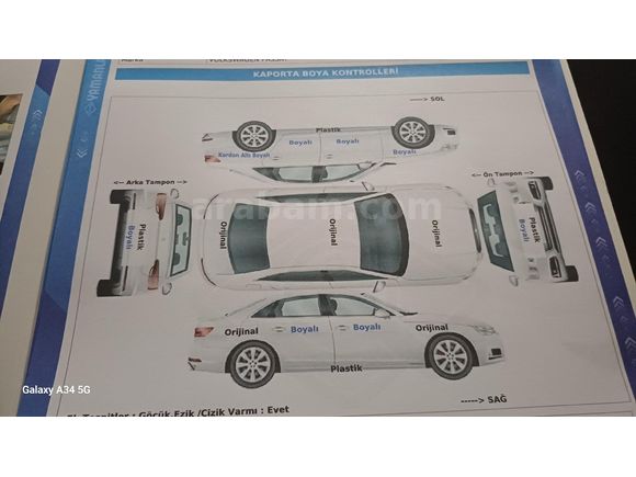 Sahibinden Volkswagen Passat 1.6 TDi BlueMotion Impression 2017 Model