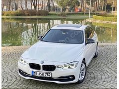 Sahibinden BMW 3 Serisi 320i ED Sport Line 2015 Model  205.000 km Beyaz MAKYAJLI KASA