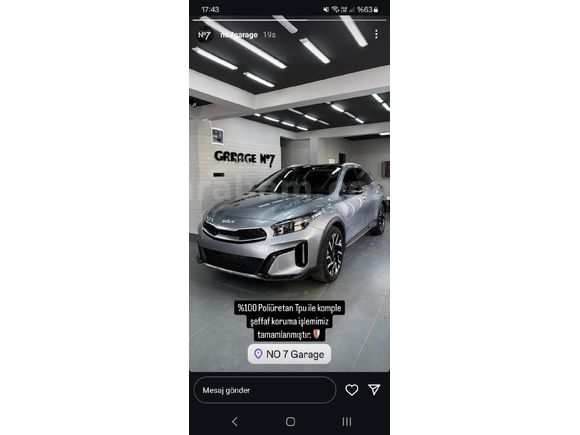 Sahibinden Kia XCeed 1.5 T-GDI Elegance 2023 Model  43.000 km Gri (Gümüş)