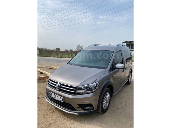 Sahibinden Volkswagen Caddy 2.0 TDI Alltrack 2017 Model 
