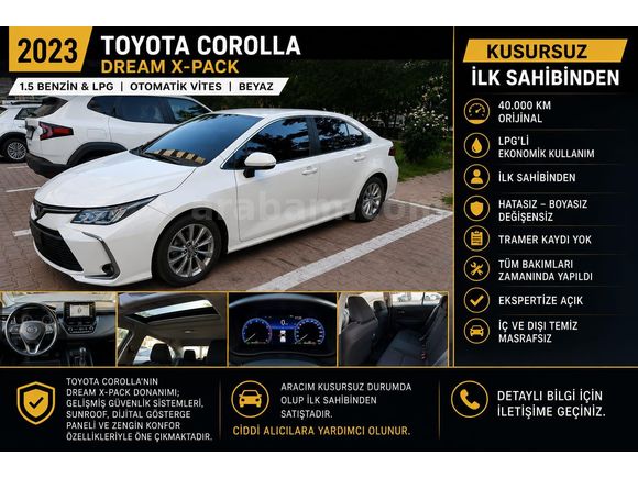 Sahibinden Toyota Corolla 1.5 Dream X-Pack 2023 Model