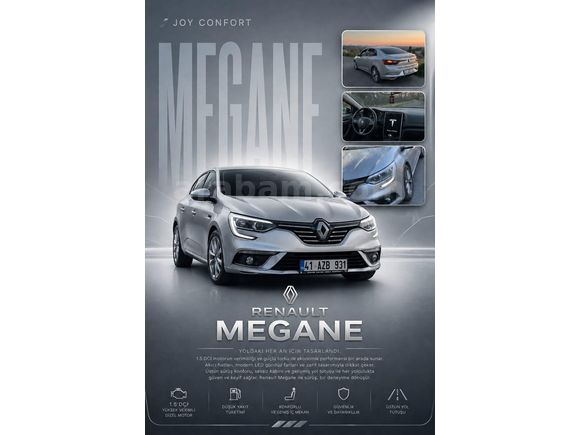Sahibinden Renault Megane 1.5 Blue DCI Joy 2020 Model
