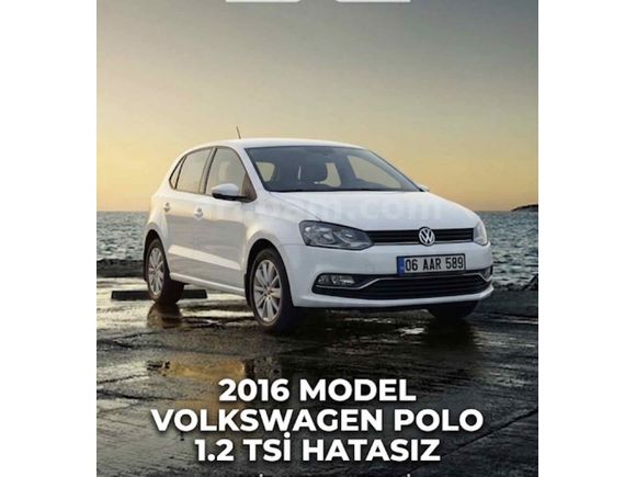 Sahibinden Volkswagen Polo 1.2 TSi Comfortline 2016 Model  140.000 km Beyaz