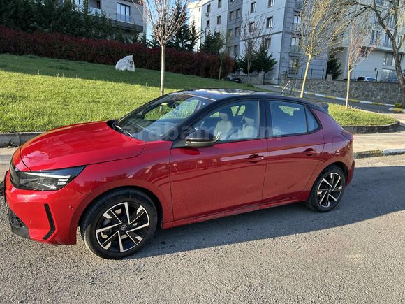 Sahibinden Opel Corsa 1.2 T GS 2024 Model  19.500 km Kırmızı HATASIZ 
