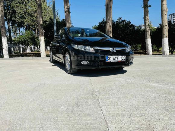 Sahibinden Honda Civic 1.6 Elegance 2012 Model  162.000 km Siyah