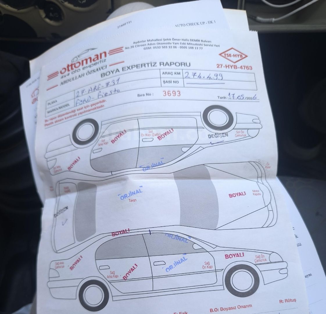 SAVIGNAC FORNEY CATALOGUE 2001年　新品未開封 Sahibinden Ford Fusion 1.4 TDCi Comfort 2006 Model Gaziantep