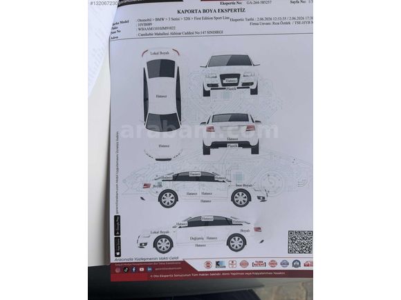 TİNK OTOMOTİV'DEN 320i SUNROOF'LU