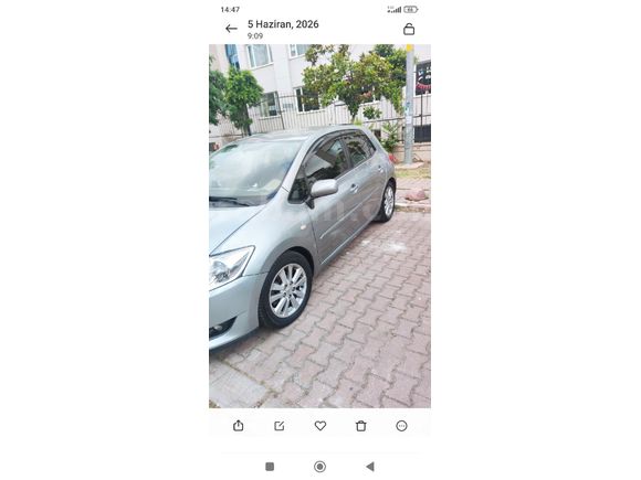 Sahibinden Toyota Auris 1.6 Elegant 2010 Model
