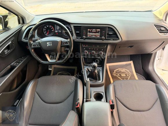 15 MODEL 16 ÇIKIŞLI SEAT LEON 1.4 TSİ FR DEĞİŞENSİZ CAM GİBİ