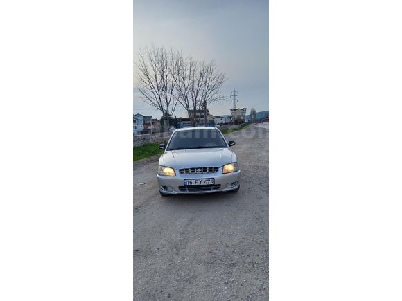 Sahibinden Hyundai Accent 1.3 LX 2002 Model  295.000 km Gri