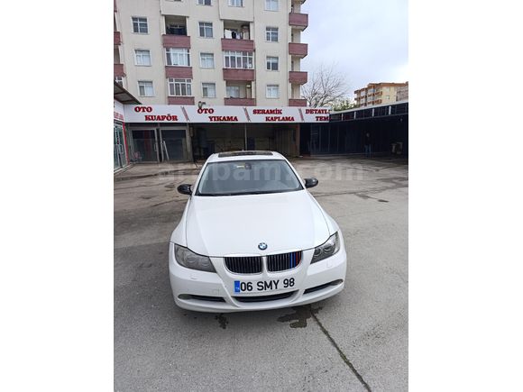 Sahibinden BMW 3 Serisi 318i Standart 2007 Model  240.000 km Beyaz