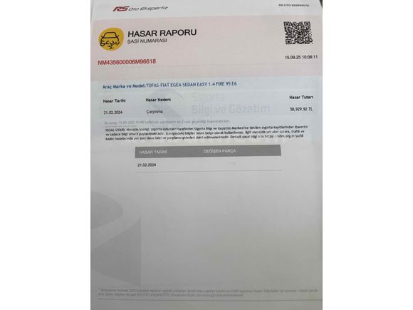 Sahibinden Fiat Egea 1.4 Fire Easy 2019 Model Hatay
