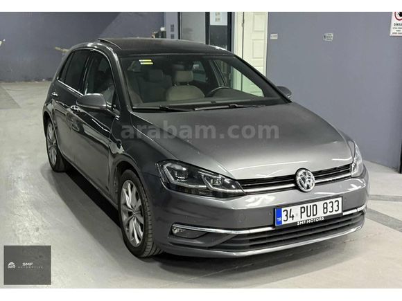 2017 GOLF 7.5 ORJİNAL HİGHLİNE 1.4 TSI CAM TAVAN HAYALET !