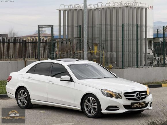 MERCEDES - BENZ E 180 ELİTE SIFIR AYARINDA BOYASIZ