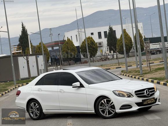 MERCEDES - BENZ E 180 ELİTE SIFIR AYARINDA BOYASIZ