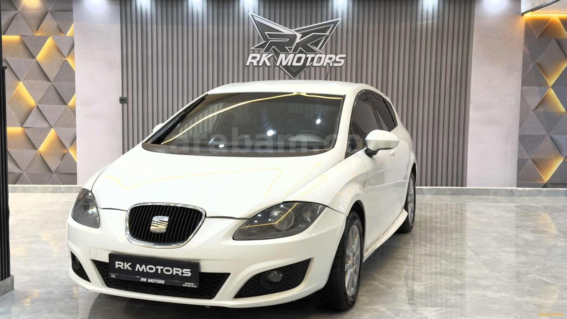 Galeriden Seat Leon 1.6 Stylance 2010 Model Aksaray 277.000 km Beyaz 5