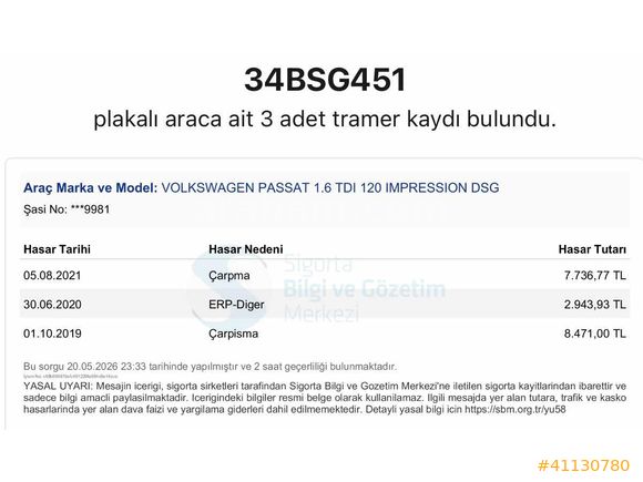 Erk Auto Vw Passat 1.6 Tdi İmpression Dsg 90.000 Km