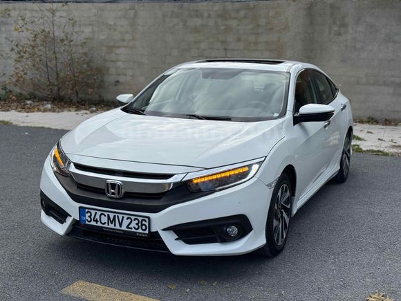 Sahibinden Honda Civic 1.6i VTEC Executive 2019 Model  113.000km Beyaz