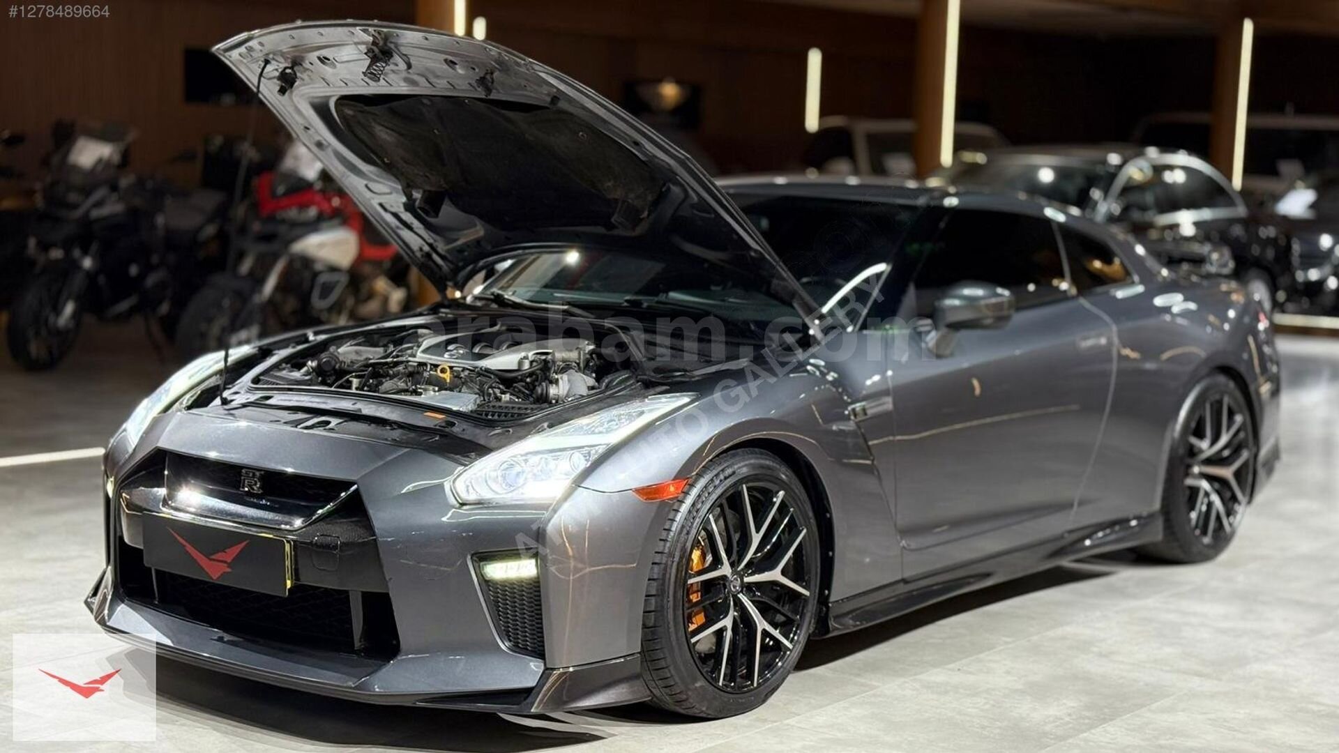 Galeriden Nissan GT-R R35 2009 Model Antalya 62.233 km Gri 3