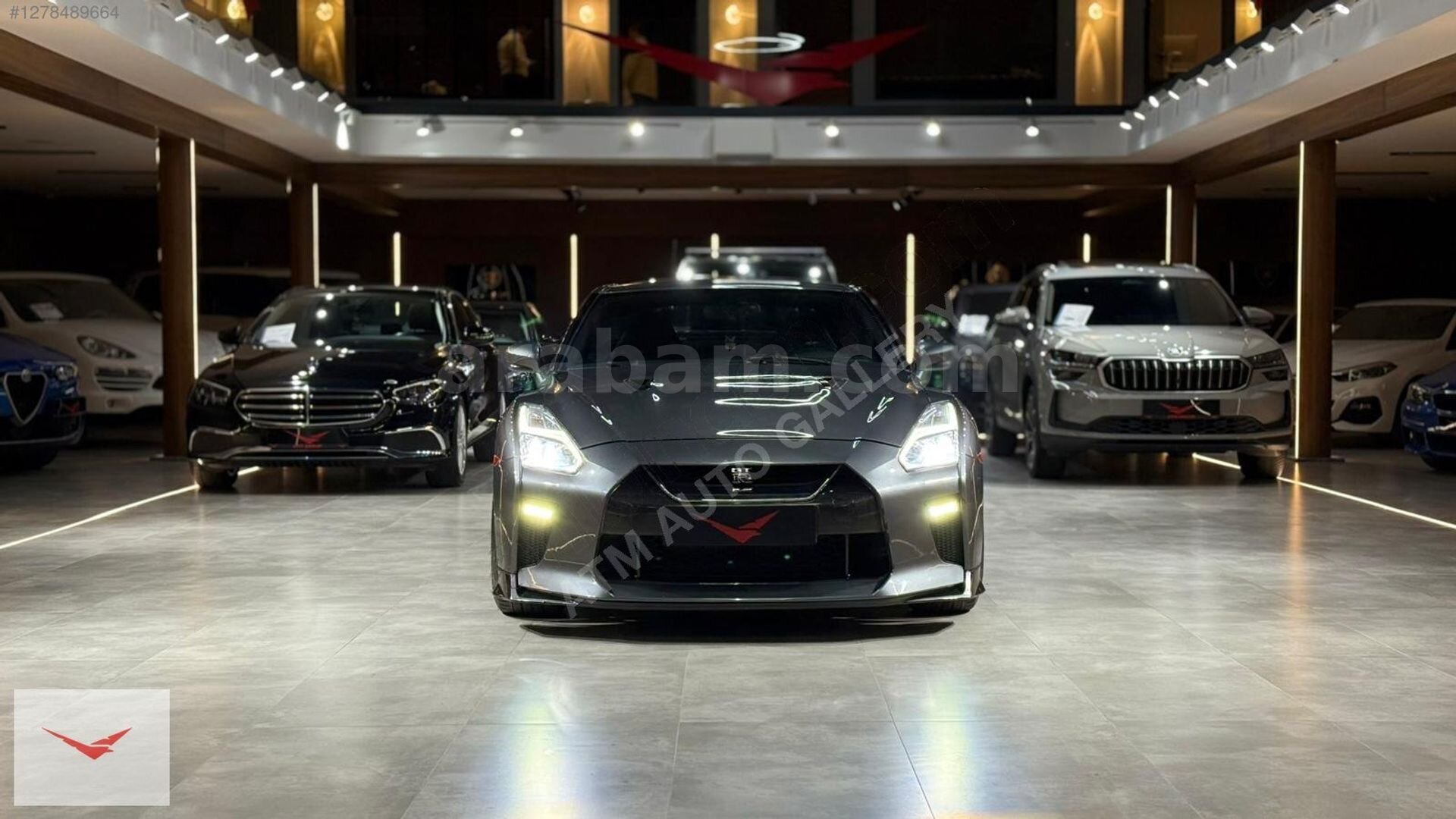 Galeriden Nissan GT-R R35 2009 Model Antalya 62.233 km Gri 1