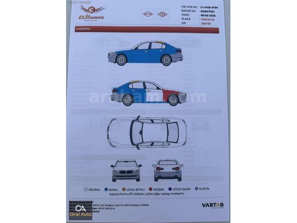 ORAL AUTO'dan AUDİ A4 1.8 TFSI