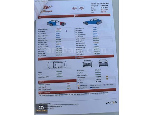 ORAL AUTO'dan AUDİ A4 1.8 TFSI