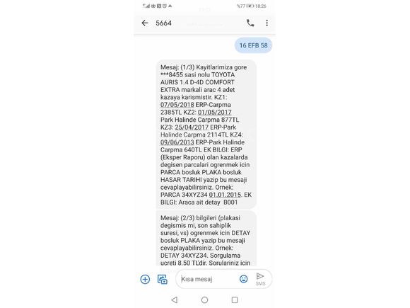 ARAÇ FAZLALIĞIN’DAN
