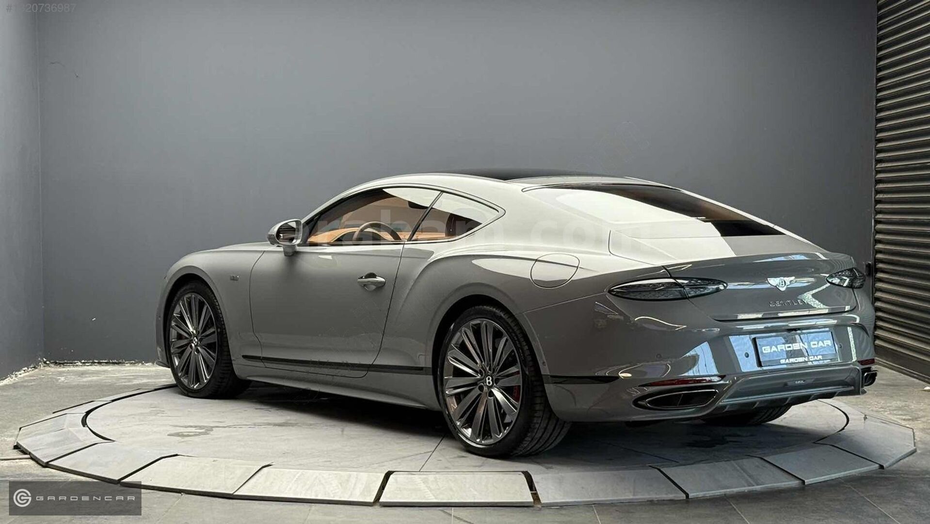 Galeriden Bentley Continental GT Speed 2024 Model İstanbul 6.001 km Gri 5