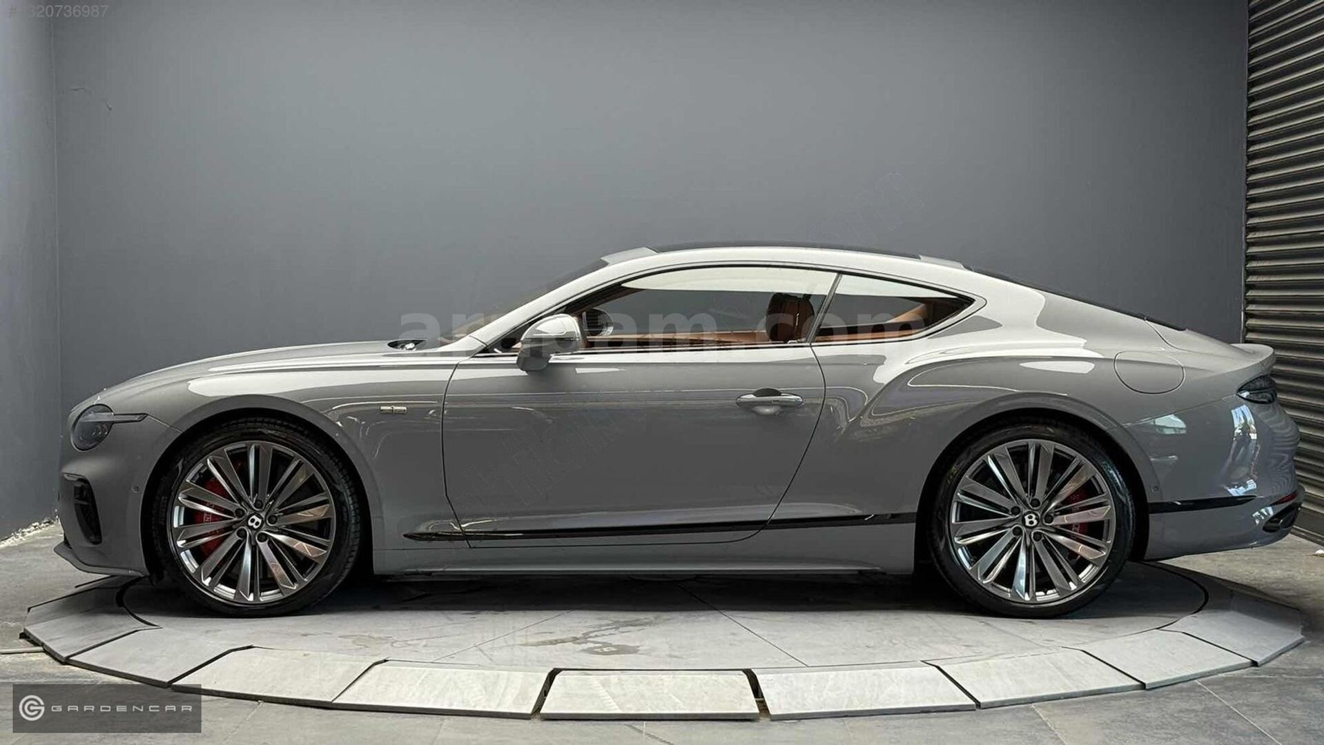 Galeriden Bentley Continental GT Speed 2024 Model İstanbul 6.001 km Gri 6