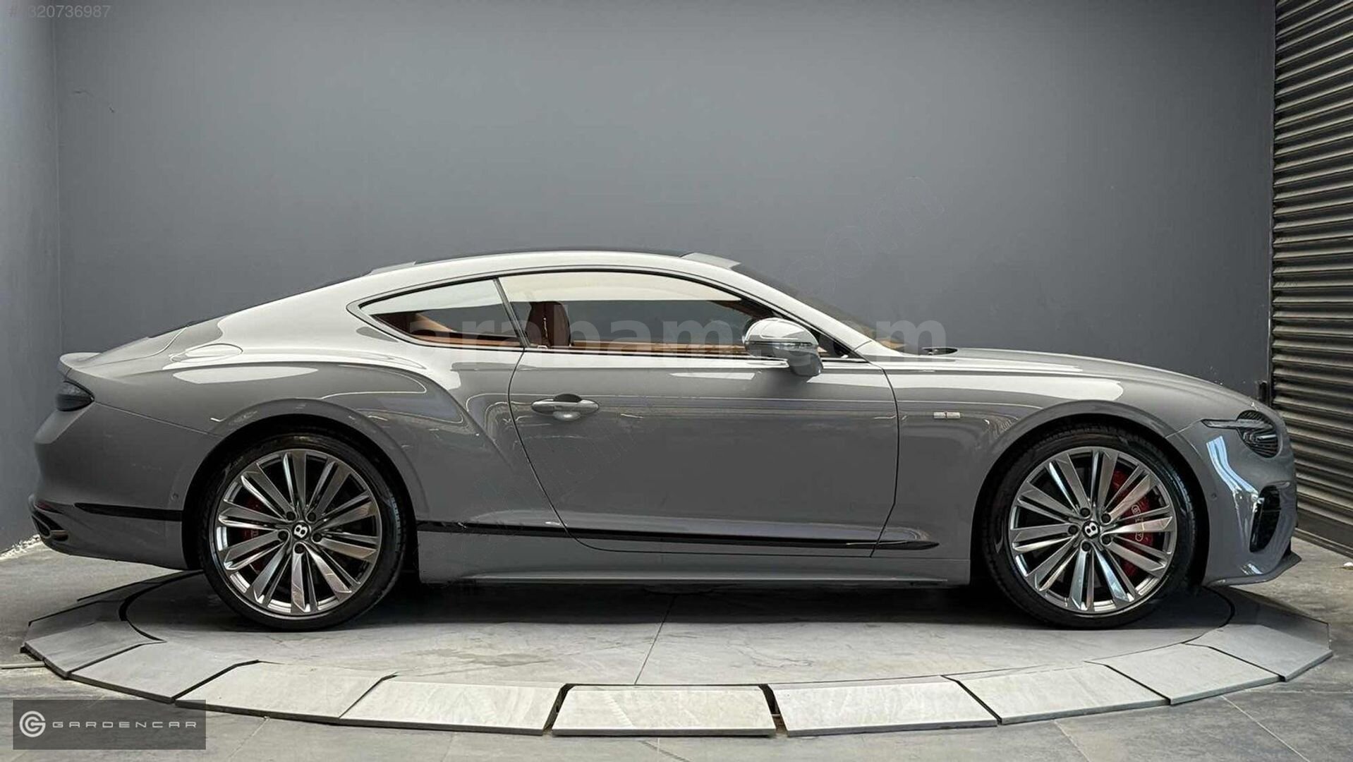 Galeriden Bentley Continental GT Speed 2024 Model İstanbul 6.001 km Gri 2