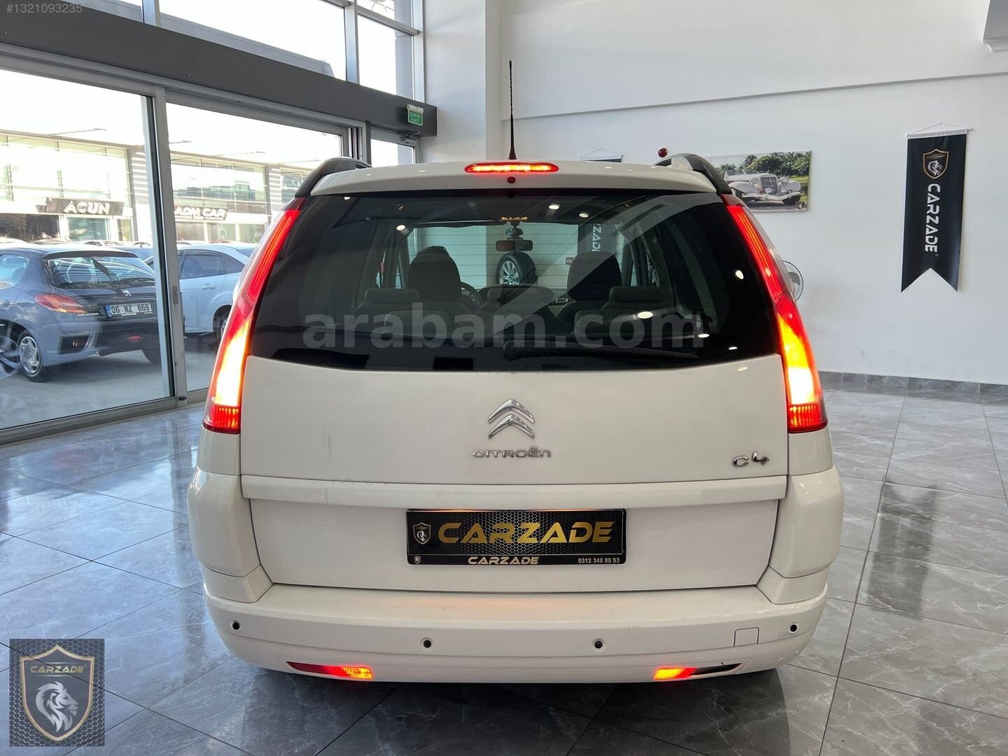Galeriden Citroen C4 Grand Picasso 1.6 HDi Dynamic 2011 Model Ankara 126.000 km Beyaz 6