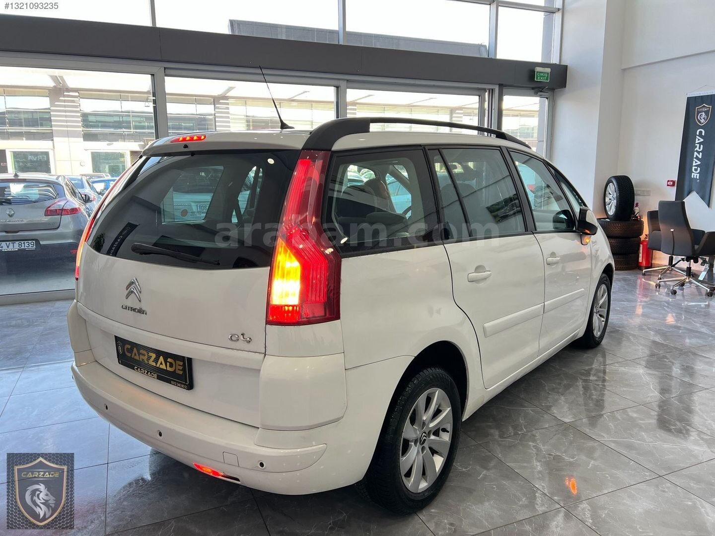 Galeriden Citroen C4 Grand Picasso 1.6 HDi Dynamic 2011 Model Ankara 126.000 km Beyaz 7