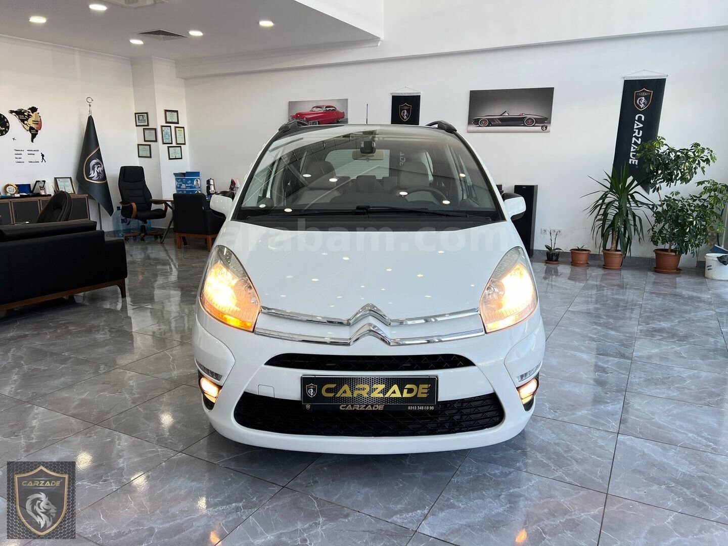 Galeriden Citroen C4 Grand Picasso 1.6 HDi Dynamic 2011 Model Ankara 126.000 km Beyaz 3