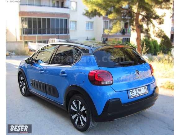 2020 CİTROEN C3 1.2 PURETECH 110 HP AVRUPA PAKET SHİNE S EDİTİON