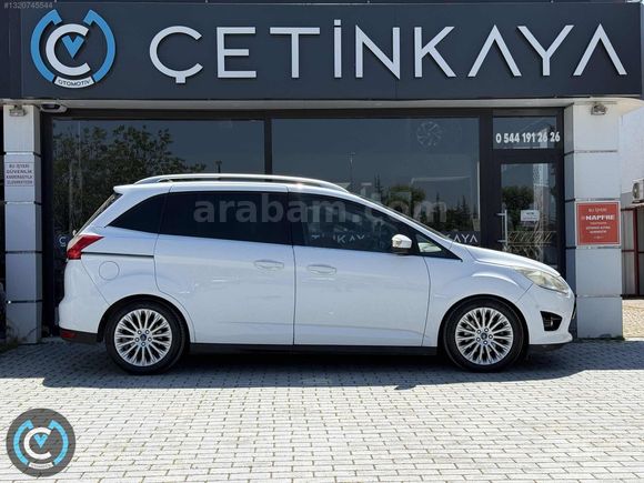 ÇETİNKAYA`DAN 2012 FORD GRAND C-MAX 1.6 TCDİ TİTANİUM-X,BAKIMLI