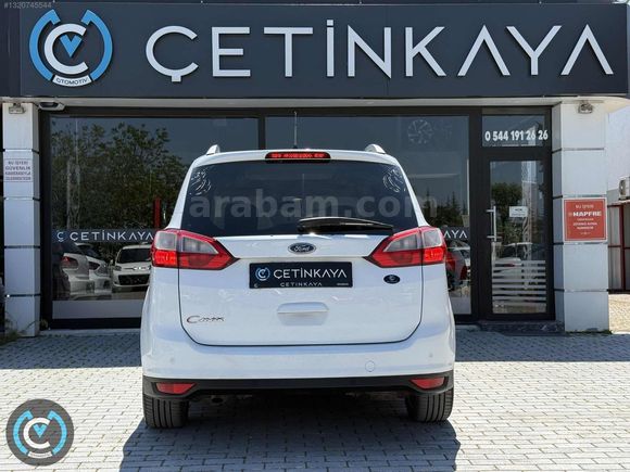 ÇETİNKAYA`DAN 2012 FORD GRAND C-MAX 1.6 TCDİ TİTANİUM-X,BAKIMLI