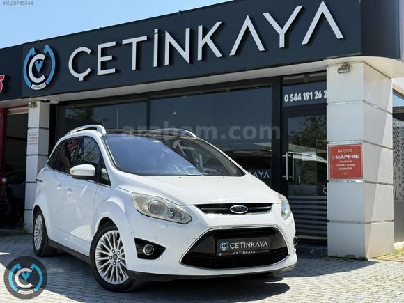 ÇETİNKAYA`DAN 2012 FORD GRAND C-MAX 1.6 TCDİ TİTANİUM-X,BAKIMLI