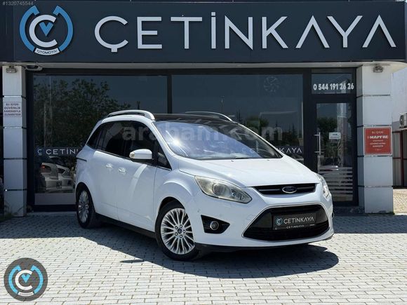 ÇETİNKAYA`DAN 2012 FORD GRAND C-MAX 1.6 TCDİ TİTANİUM-X,BAKIMLI