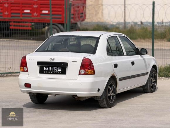 MİHREDEN 2006 MODEL ACCENT KARTA 12 TAKSİT!