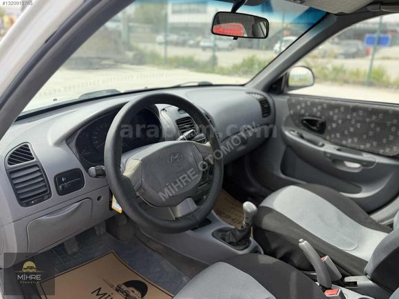MİHREDEN 2006 MODEL ACCENT KARTA 12 TAKSİT!