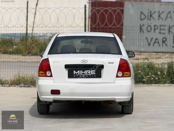 MİHREDEN 2006 MODEL ACCENT KARTA 12 TAKSİT!