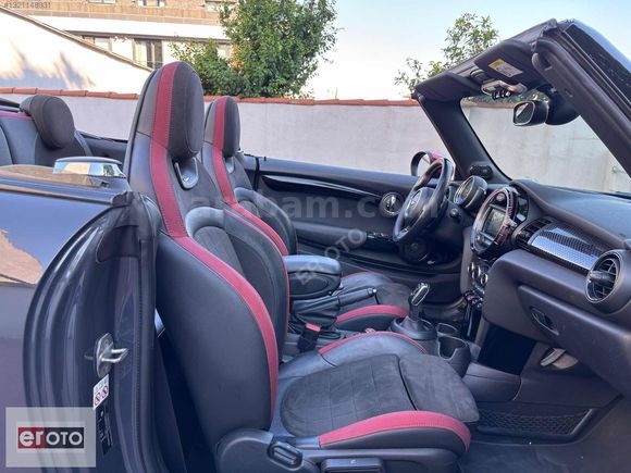 ER OTO 2018 MİNİ JOHN COOPER WORKS 2.0 CABRİO BOYASIZ 68.000 KM