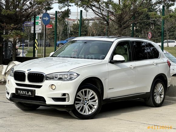2015 - BMW X5 - 25d xDrive+CAM TAVAN+K.ISITMA+4x4+218HP+FULL!