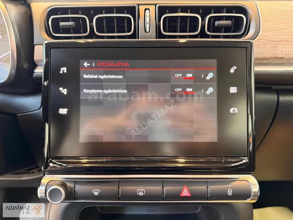 ALDATMAZ PLAZA'DAN 2024 MODEL CITROEN C3 1.2 EAT6 FEEL BOLD %20K