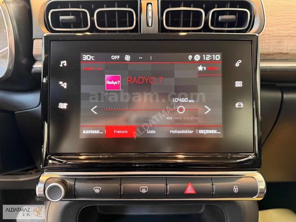 ALDATMAZ PLAZA'DAN 2024 MODEL CITROEN C3 1.2 EAT6 FEEL BOLD %20K