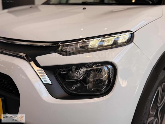 ALDATMAZ PLAZA'DAN 2024 MODEL CITROEN C3 1.2 EAT6 FEEL BOLD %20K