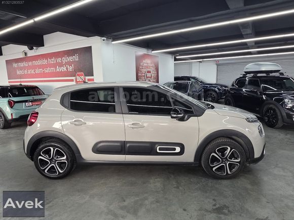 AVEK OTOMOTİVDEN 2023 CITROEN C3 FEEL BOLD 1.2 PURETECH